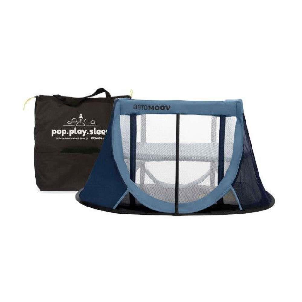 Cama de Viagem AeroMoov Baleia Azul