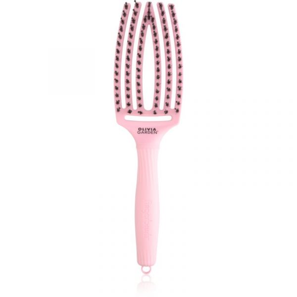 Olivia Garden Fingerbrush Care Iconic Boar & Nylon - Think Pink 2025 Jaipur Rose