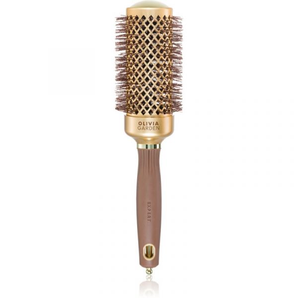 Olivia Garden Expert Shine Wavy Escova Redonda de Cabelo 45 mm 1 Unidade