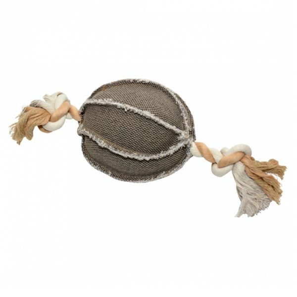 Duvo+ Brinquedo Cão Bola em Tecido com Corda