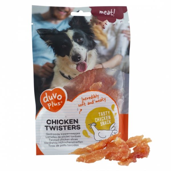 Duvo+ Twisters de Frango 80gr