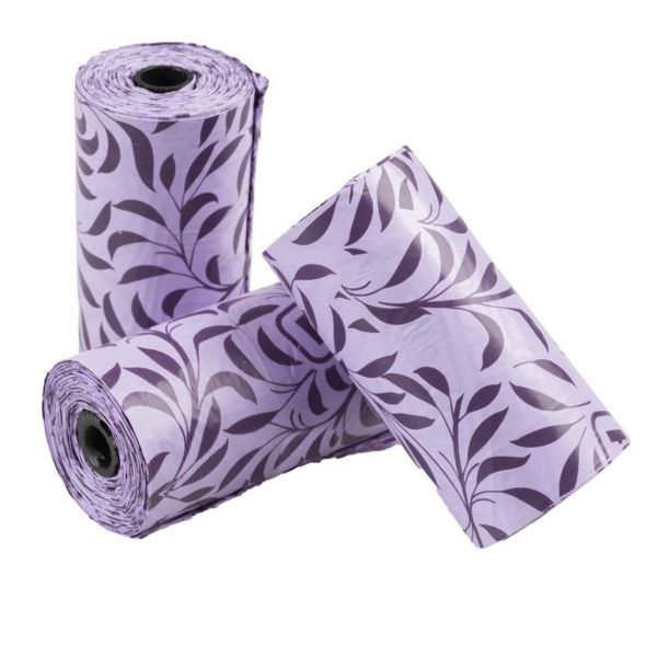 Duvo+ Sacos para Dejetos Lavanda 4 unidades