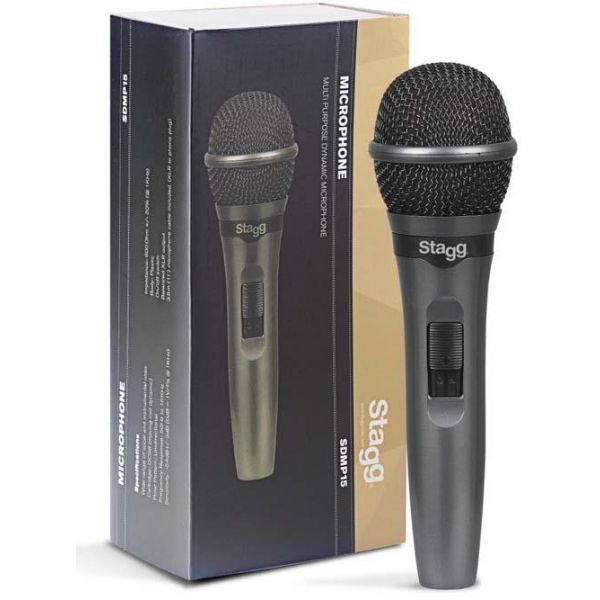 Stagg Microfone Dinâmico Cardioid SDMP15