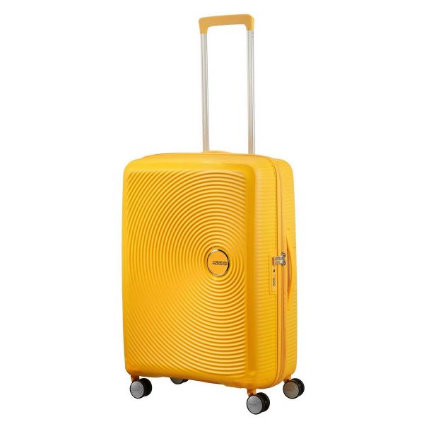 American Tourister Mala de Cabine 55 cm 4 Rodas Expansível Amarelo