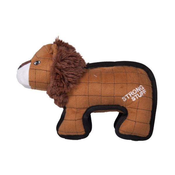 Flamingo Brinquedo Cão Peluche Leão Extra Forte 30cm