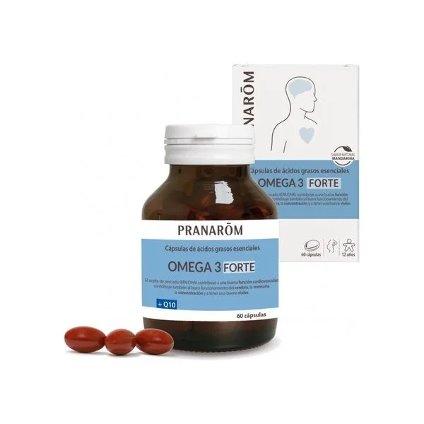 Pranarom Ômega 3 Forte 60 Cápsulas (tangerina)