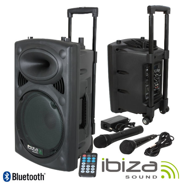 Ibiza Sound Coluna PA PORT8VHF 400W