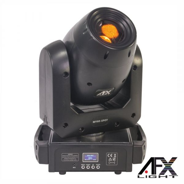 Afxlight Moving Head 1 led 60W Dmx Mic Afx