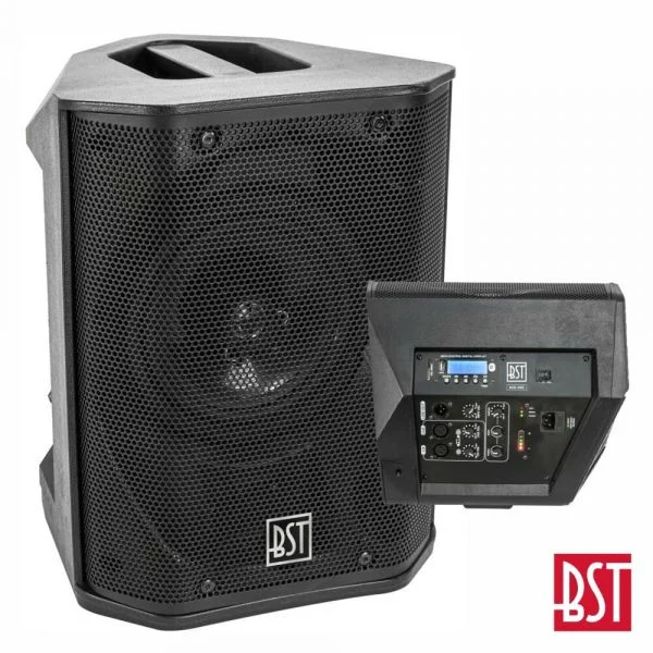 BST ASB-ONE Coluna Amplificada Portátil 6.5" 60W com Bluetooth USB SD MP3 TWS e Bateria até 6h