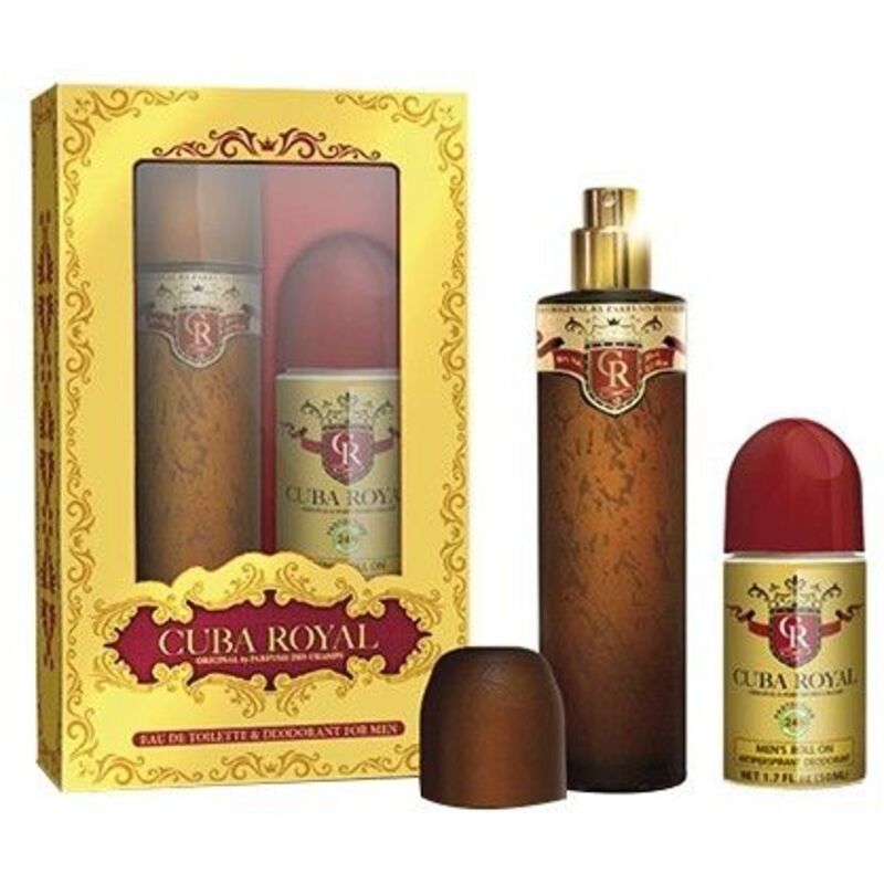 Cuba Royal Gift Set EDT 100 ml deodorant roll-on Cuba Royal 50 ml
