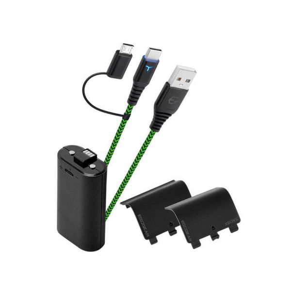 Egogear SCH10 Preto e Verde Xbox Play and Charge