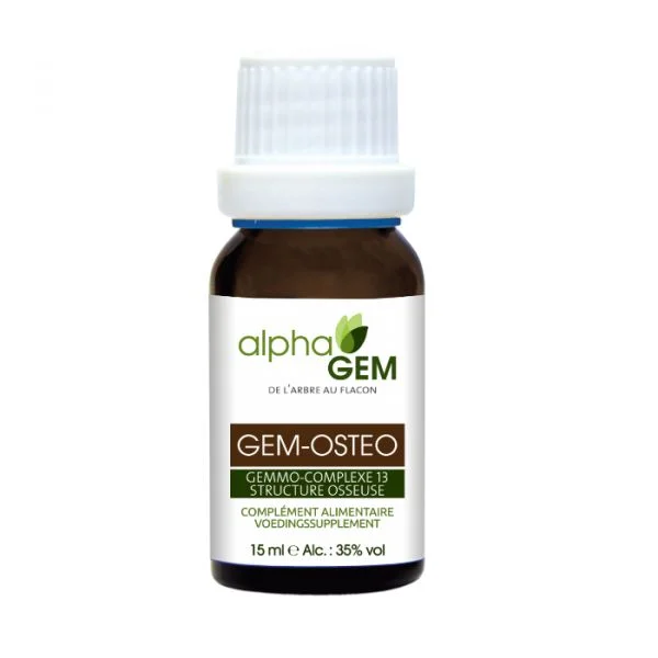 Alphagem Gem-osteo, Complexo nº13 Estrutura Óssea, 15ml