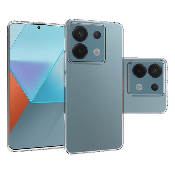 Capa para Xiaomi Redmi Note 13 5G Silicone Transparente