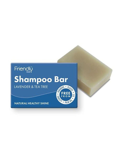 Champô Sólido de Alfazema e Melaleuca - 95 grs - Friendly Soap