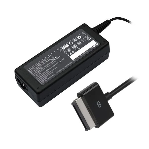Carregador Compatível Asus Eeepad TF101/TF102/TF300T 15V 1.2A Flat 40 Pinos Preto