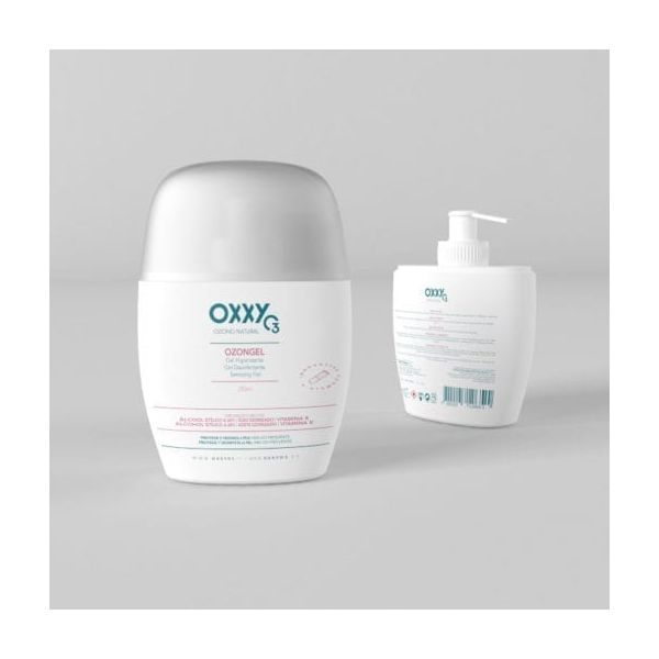 OxxyO3 Ozongel Higienizante e Hidratante para as Mãos 250ml