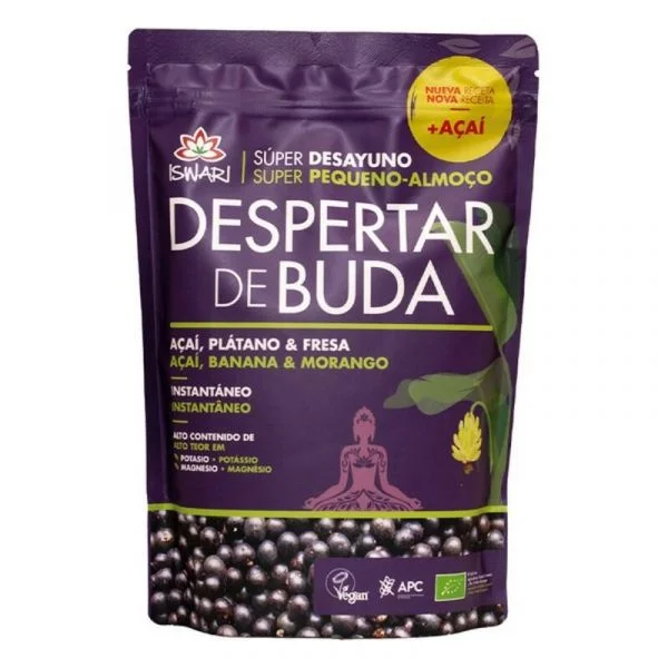 Iswari Despertar de Buda Açai Banana Morango 360g