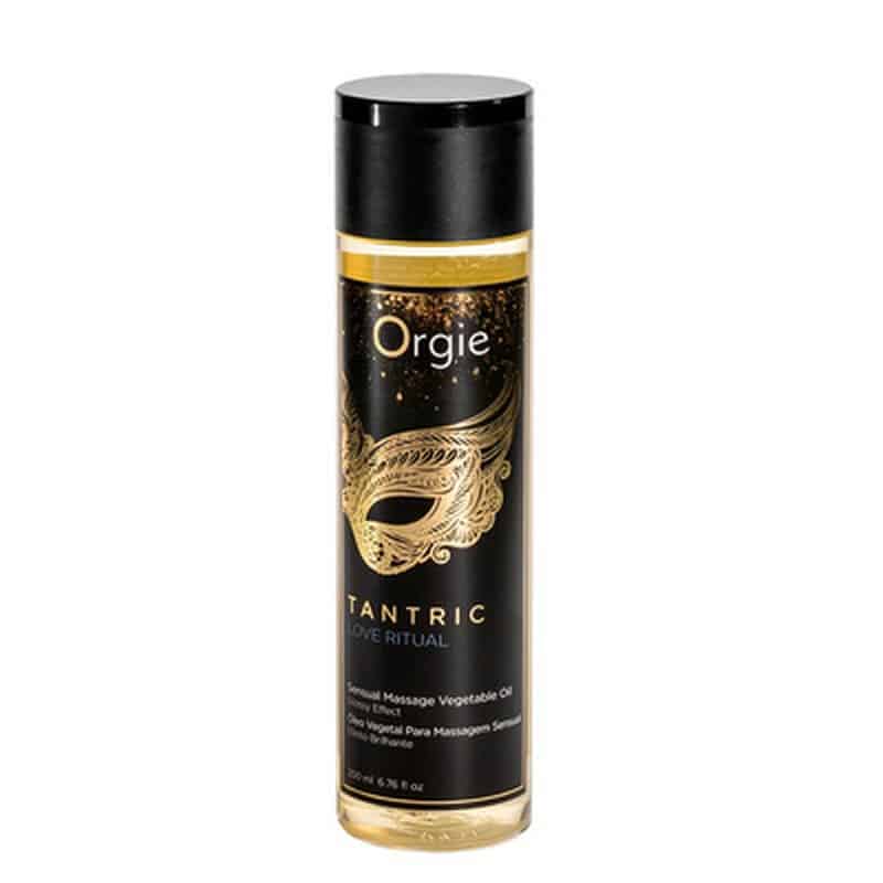 Óleo D Massagem Com Efeito Brilhante Tantric Love Ritual 200Ml Orgie