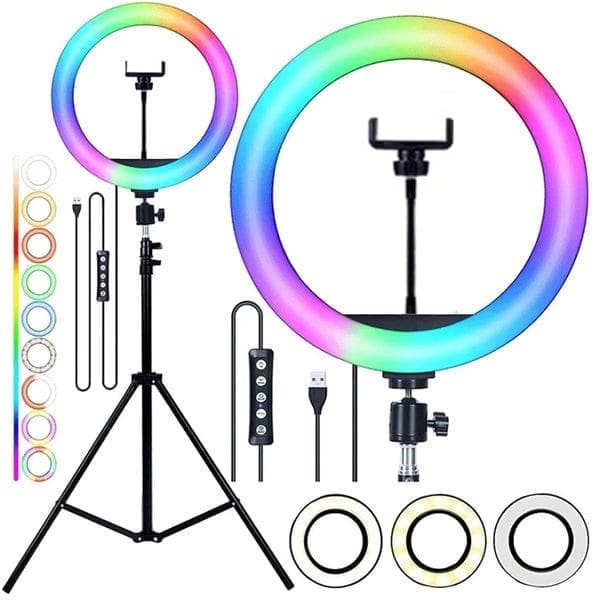 Ring Light Estúdio Fotografia com Led 8+