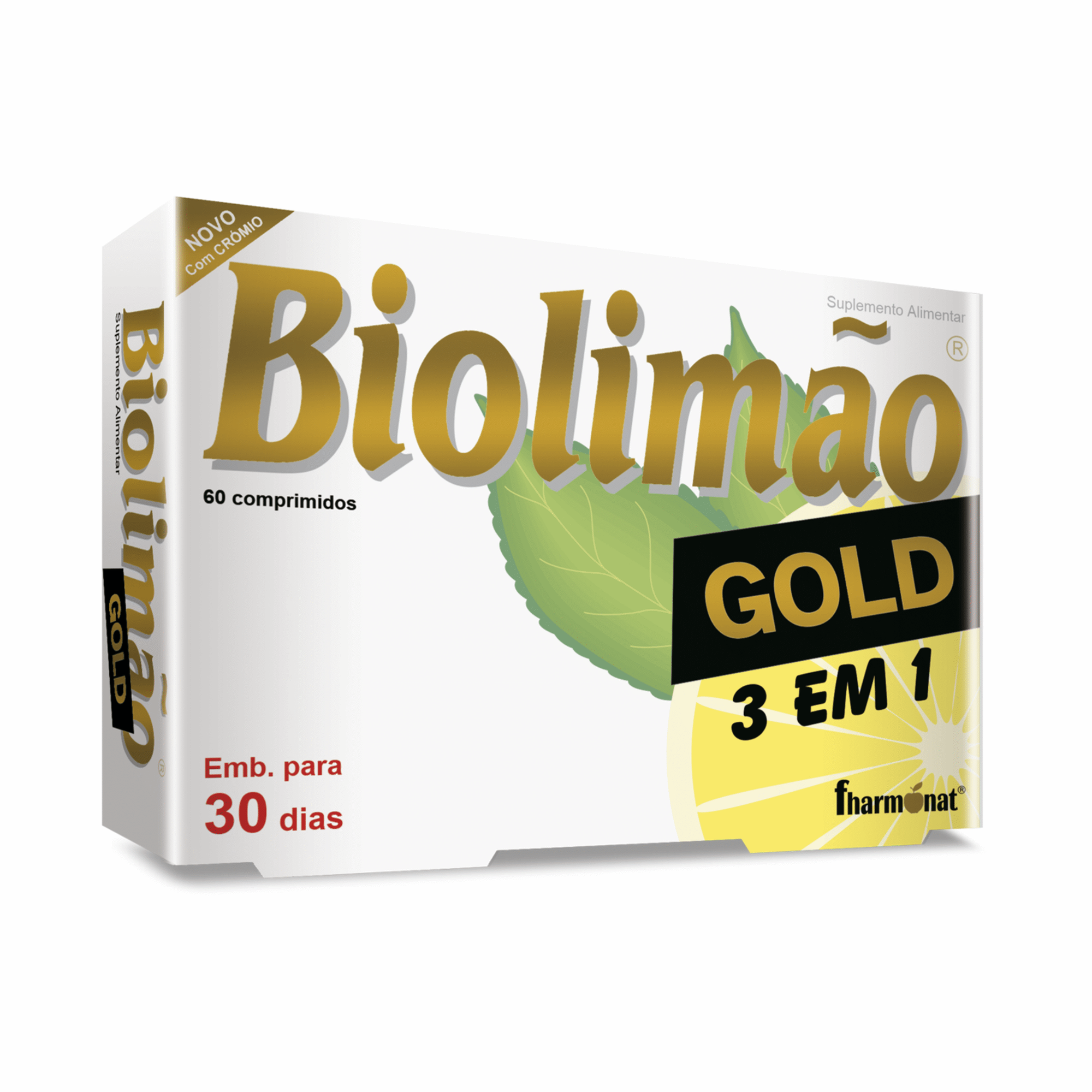 Biolimão Gold 3 em 1 - 60 Comprimidos - Fharmonat