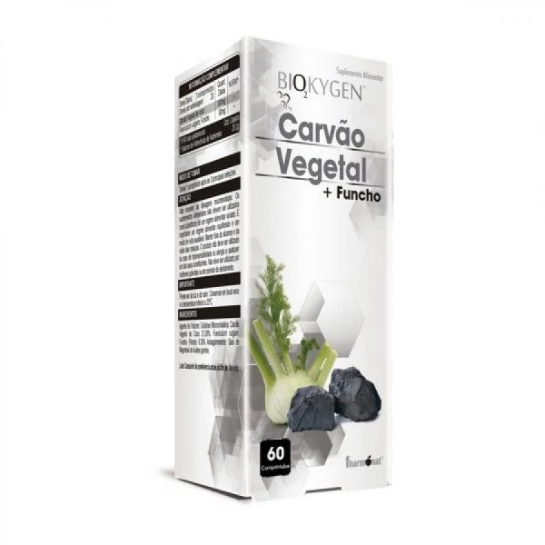 Fharmonat Biokygen Carvão Vegetal + Funcho 60 Cápsulas