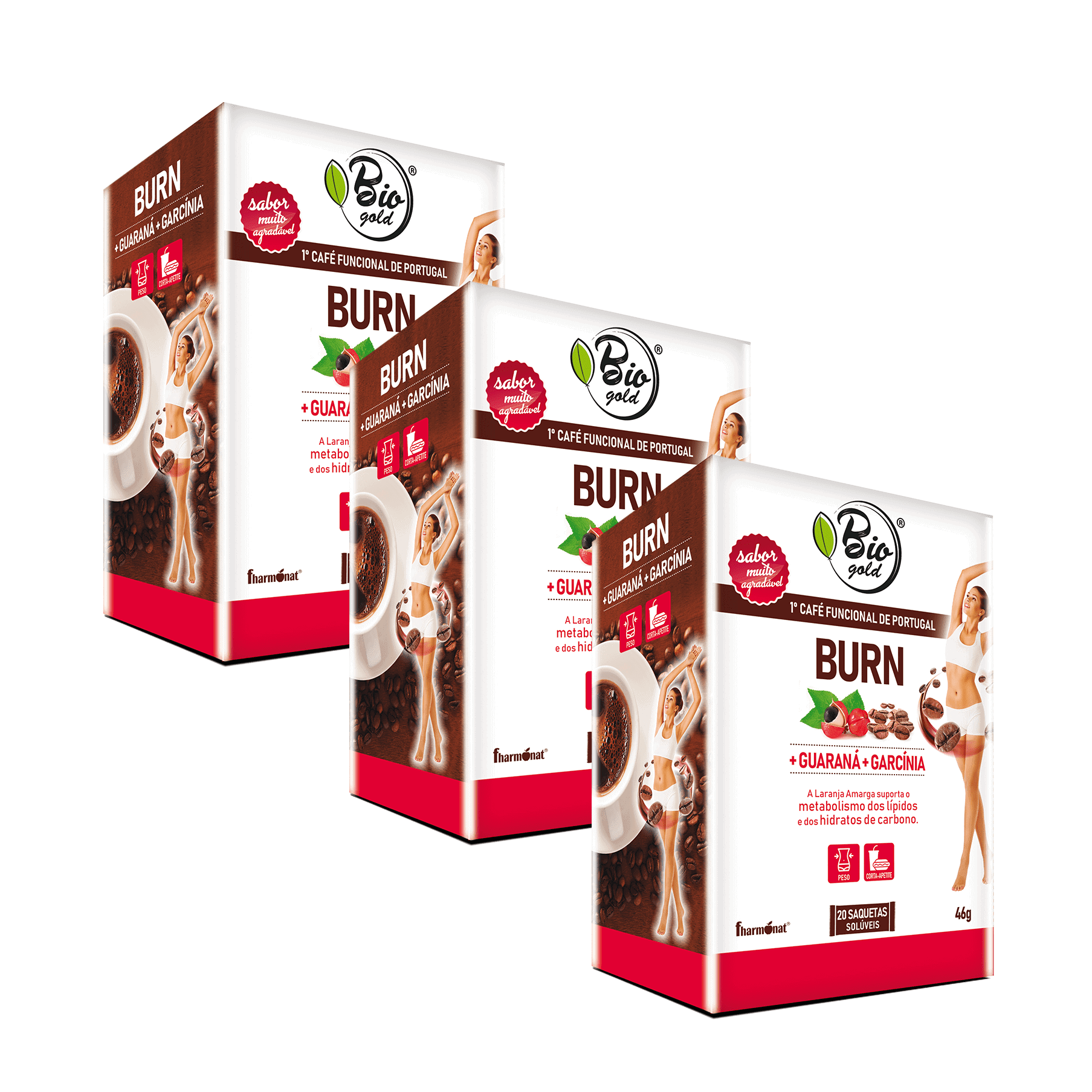 Biogold Burn Pack 3 x 20 Saquetas Fharmonat