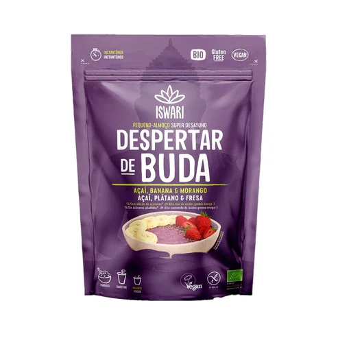 Despertar de Buda Açaí Banana e Morango 360gr – Iswari | Nutribem