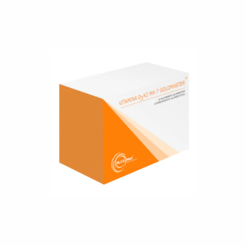 M.J.S. Med Vit D3 K2 Mk7 Goldmaster 60 Cápsulas