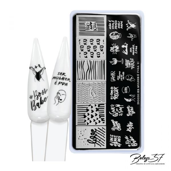 Inocos Placas Carimbo Lady 1