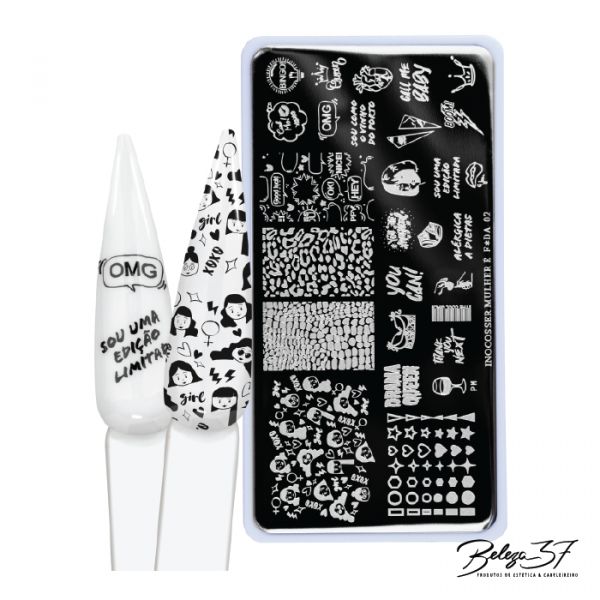 Inocos Placas Carimbo Lady 2