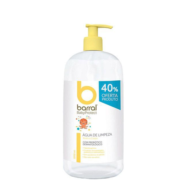 Barral Babyprotect Água de Limpeza 1000mL
