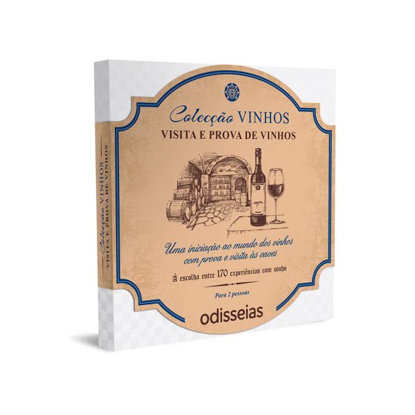 Odisseias Presente - Visita e Prova de Vinhos a Dois | 170 Experiências