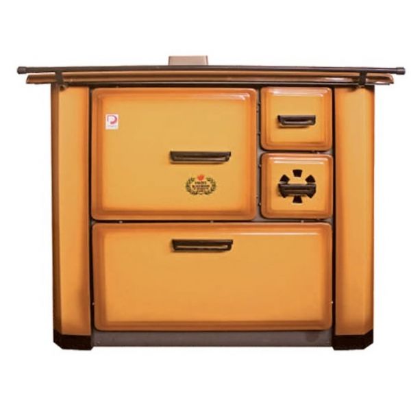Fogão Elekosta Lenha 9.1kW RS Brown