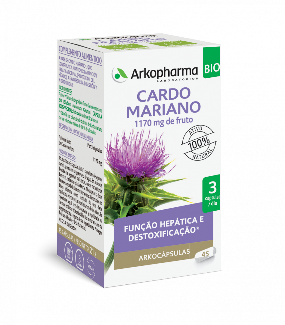 Arkocápsulas Cardo Mariano 45 cáps