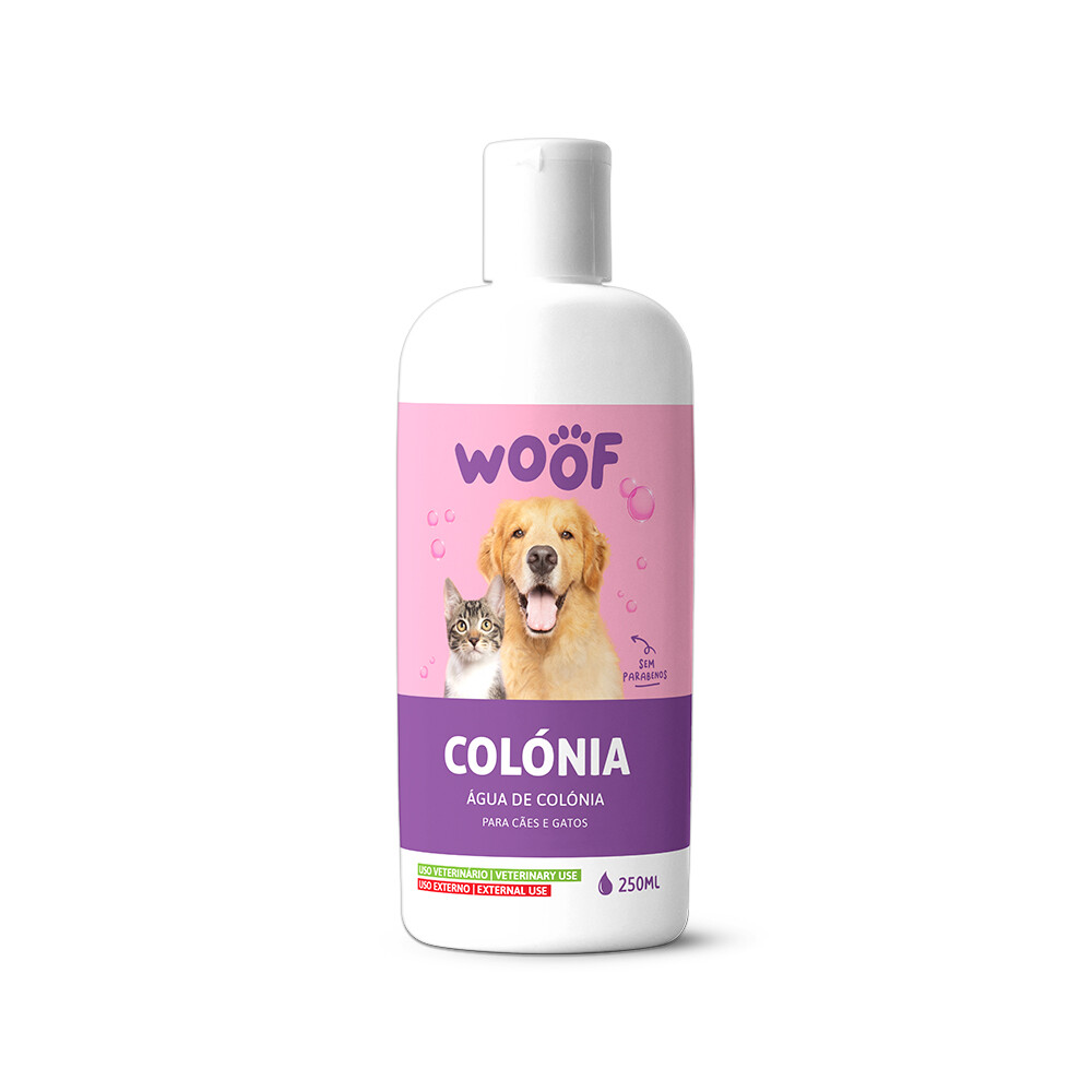 Agua Col nia Para C es e Gatos Woof 250ml