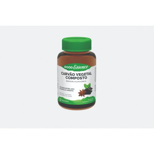 Good Essence Carvão Vegetal Composto 90 Cápsulas