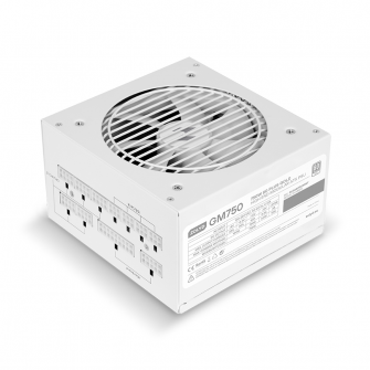 Zolyd GM750W 80 Plus Gold Modular ATX PSU White