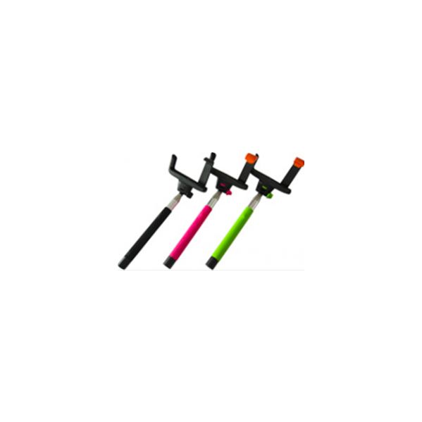 Selfie Stick Bluetooth 23-100cm Rosa P/smartphone Ss-03