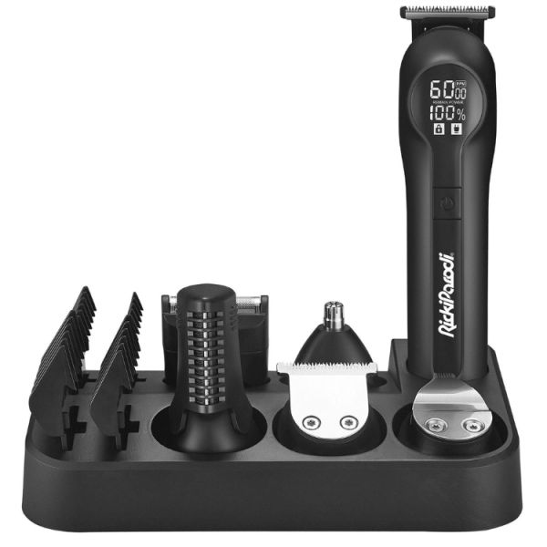 Ricki Parodi Aparador Barba e Cabelo Multi Trimmer 14 em 1 sem Fios