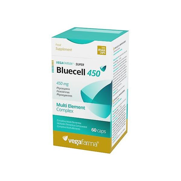 Vegafarma Super Bluecell 450mg 60 Cápsulas
