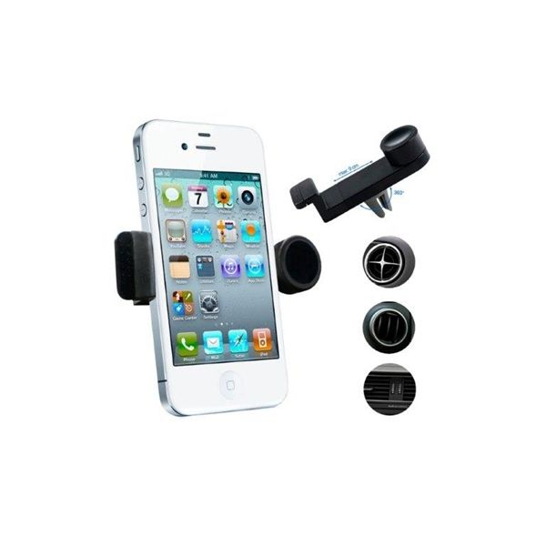 Tech Fuzzion Suporte Universal Air Vent Car Holder Black
