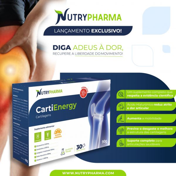 CartiEnergy Pó Laranja 30x3g