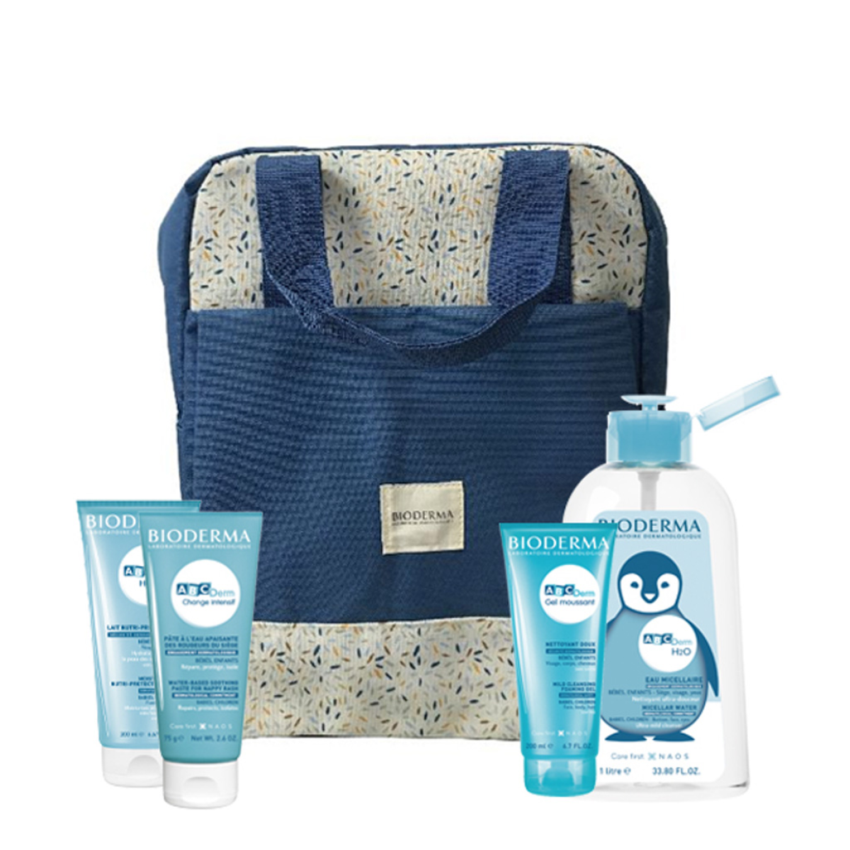 Bioderma ABCDerm Mochila de Maternidade – Kit Bebé Completo