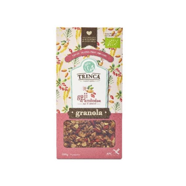 Trinca Granola de Bagas Goji & Amêndoa 425g