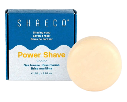 Shaeco Power Shave Barra de Barbear Brisa Mar 80g
