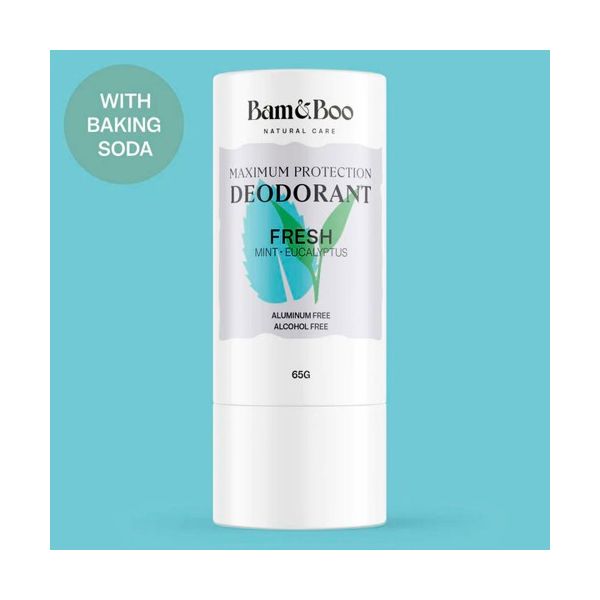 Bam&Boo Natural Deodorant - Fresh - Eucalyptus & Mint