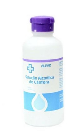 Alcool Canforado 250Ml Alifar