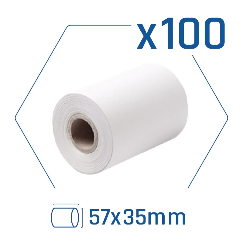 Etiquetas autocolantes - 4x Rolo 50x40mm x 1.000