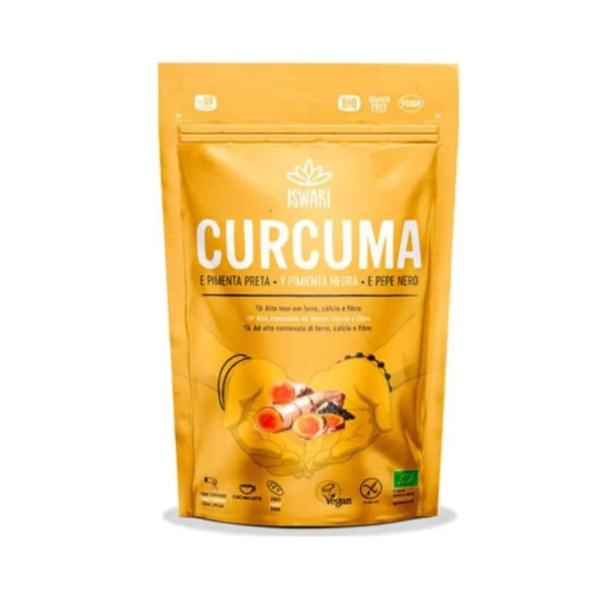Curcuma e Pimenta Preta Bio | 150g – Iswari