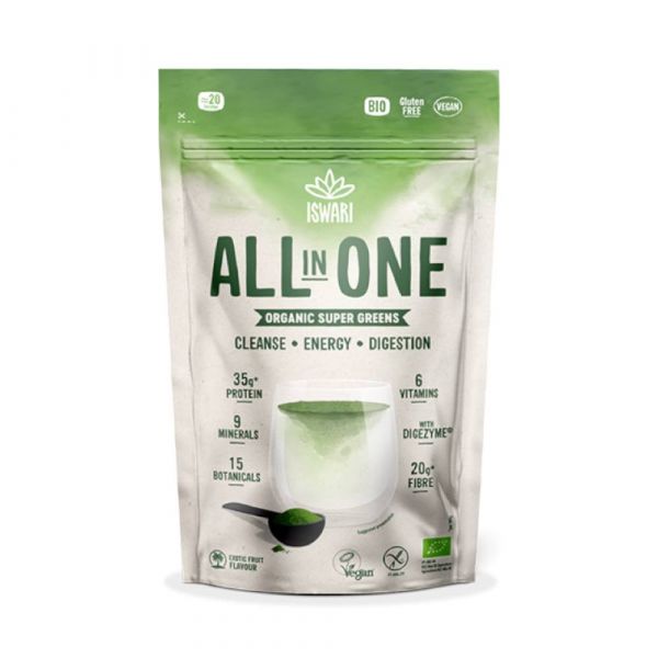 Iswari All in One Bio e Vegan Super Greens SG 200g